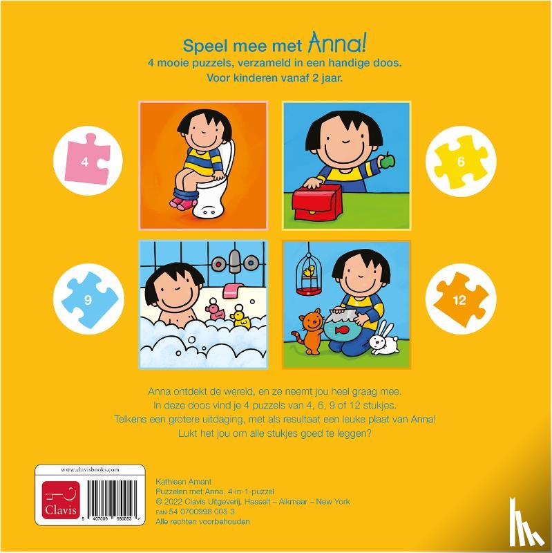  - Puzzelen met Anna. 4-in-1-puzzel