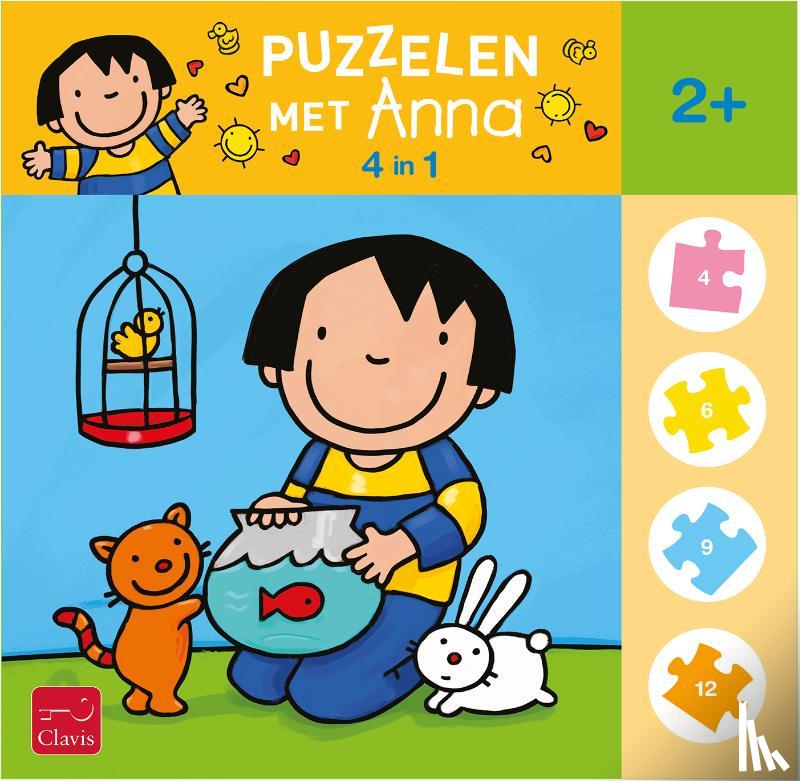  - Puzzelen met Anna. 4-in-1-puzzel
