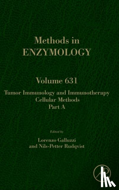  - Tumor Immunology and Immunotherapy – Cellular Methods Part A
