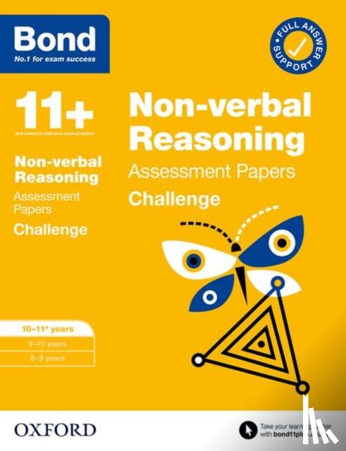 Primrose, Alison, Bond 11+ - Bond 11+ Non-verbal Reasoning Challenge Assessment Papers 10-11 years: Ready for the 2025 exam (for GL Assessment & other 11 plus exams)