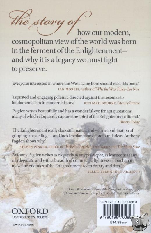 Pagden, Anthony (Professor of Political Science and History - The Enlightenment