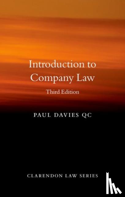 Davies, Paul (Senior research fellow - Introduction to Company Law