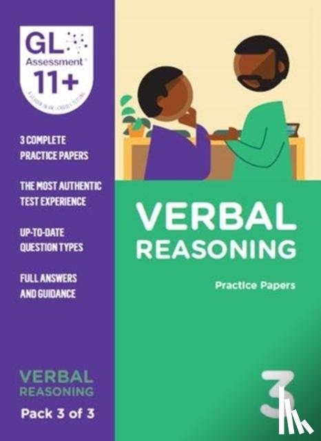 GL Assessment - 11+ Practice Papers Verbal Reasoning Pack 3 (Multiple Choice)