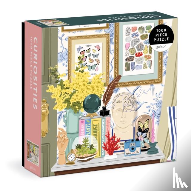 Galison - Curiosities 1000 Piece Puzzle in Square Box