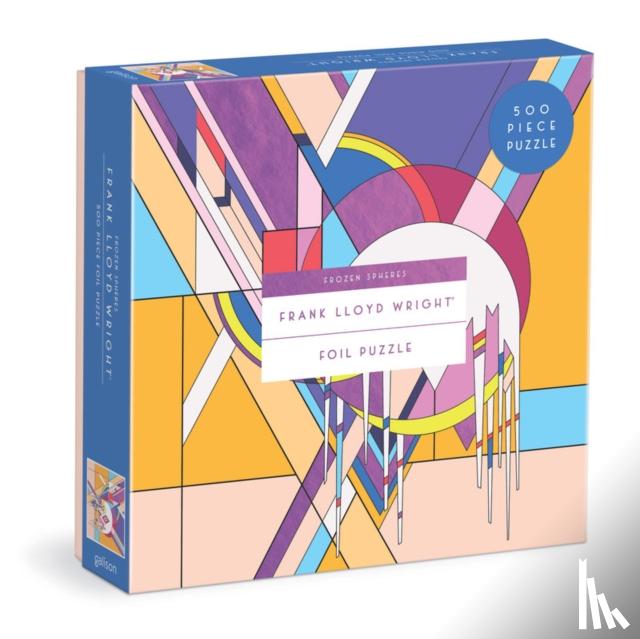 Galison - Frank Lloyd Wright Frozen Spheres 500 Piece Foil Puzzle