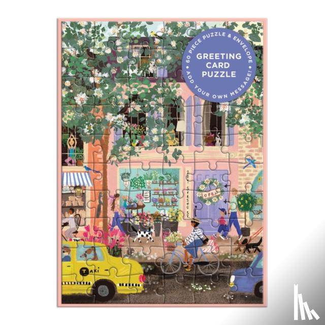 Galison - Joy Laforme Spring Street Greeting Card Puzzle