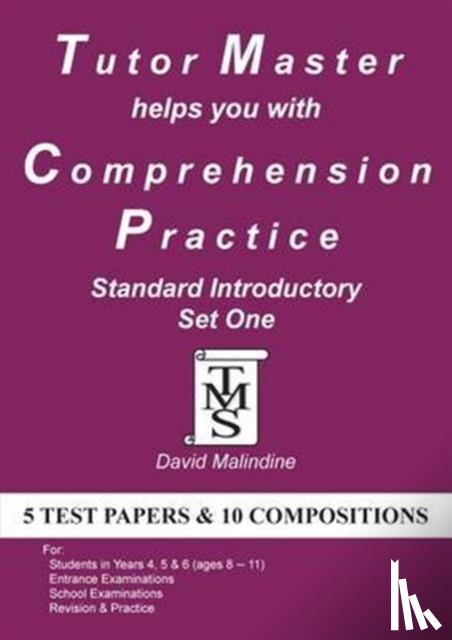 Malindine, David - Tutor Master Helps You with Comprehension Practice - Standard Introductory Set One