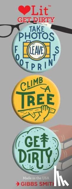 Gibbs-Smith, Gibbs-Smith - Get Dity 3 Badge Set