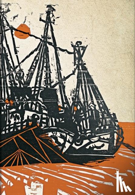 Paperblanks - Mooring (Alistair Bell Collection) Midi Lined Hardcover Journal (Elastic Band Closure)