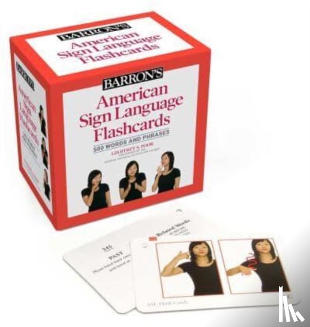 Barron's Educational Series, Poor, Geoffrey S. - American Sign Language Flashcards: 500 Words and Phrases, Second Edition