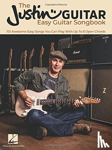 SANDERCOE, JUSTIN - The JustinGuitar Easy Guitar Songbook