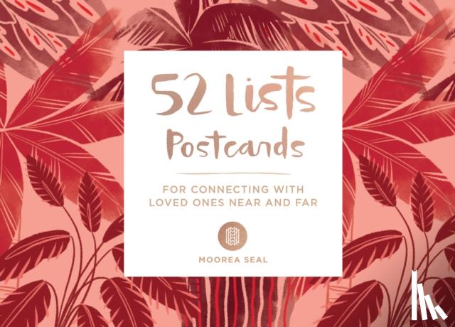 Seal, Moorea - 52 Lists Postcards - For Connecting With Loved Ones Near and Far
