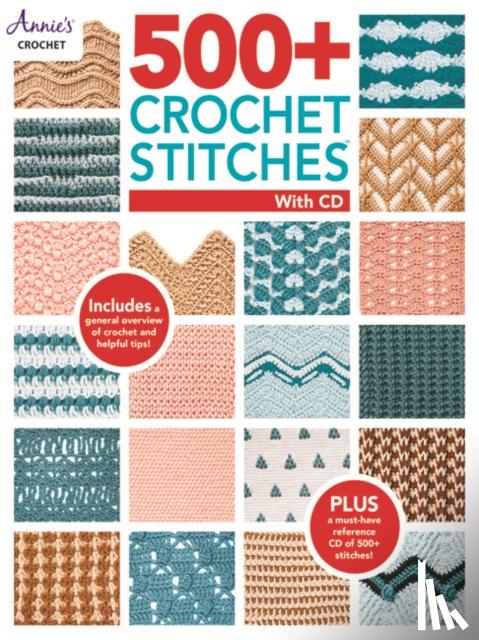 Crochet, Annie's - 500+ Crochet Stitches with CD