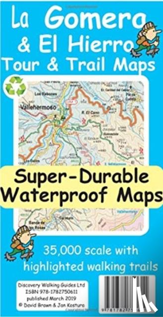 Brawn, David, Kostura, Jan - La Gomera and El Hierro Tour and Trail Maps