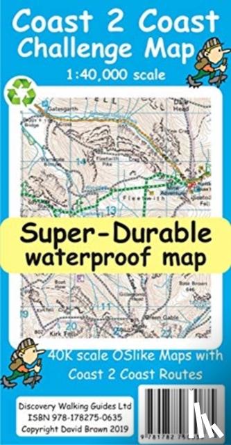 Brawn, David - Coast to Coast Challenge Map