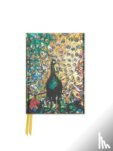 Flame Tree Studio - Tiffany: Displaying Peacock (Foiled Pocket Journal)