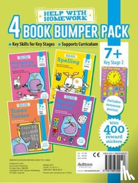  - 7+ Pack - Maths, Multiplying and Dividing, Spelling & Times Tables