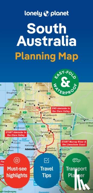 Lonely Planet - Lonely Planet South Australia Planning Map