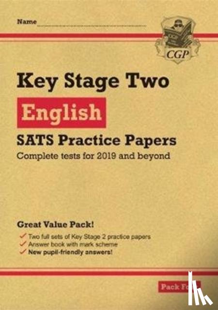 CGP Books - KS2 English SATS Practice Papers: Pack 4 - for the 2025 tests (with free Online Extras)
