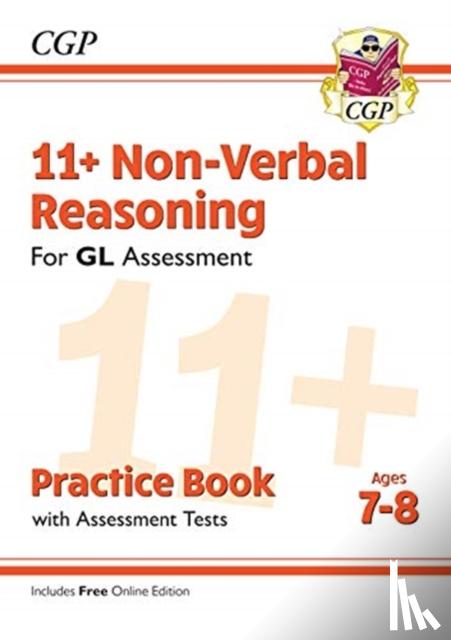 CGP Books - 11+ GL Non-Verbal Reasoning Practice Book & Assessment Tests - Ages 7-8 (with Online Edition)