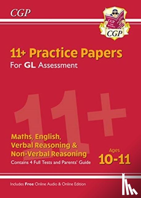 CGP Books - 11+ GL Practice Papers Mixed Pack - Ages 10-11 (with Parents' Guide & Online Edition): for the 2025 exams