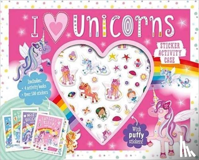 Ideas, Make Believe - I Love Unicorns Sticker Activity Case