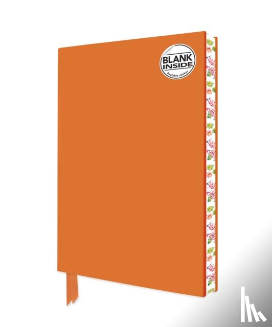 Flame Tree Studio - Orange Blank Artisan Notebook (Flame Tree Journals)