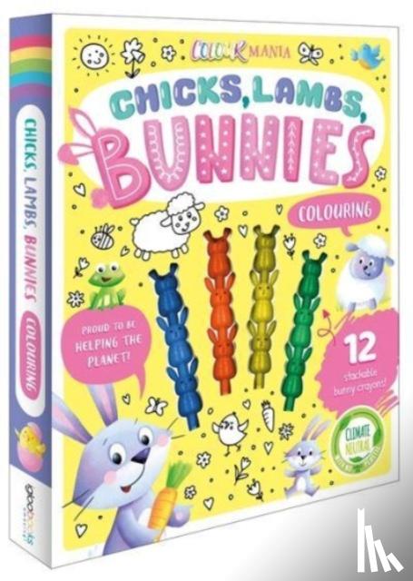 Igloo Books Ltd - Chicks, Lambs, Bunnies Colouring