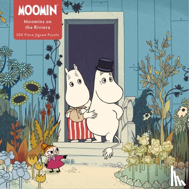 Flame Tree Studio - Adult Jigsaw Puzzle Moomins on the Riviera (500 pieces)