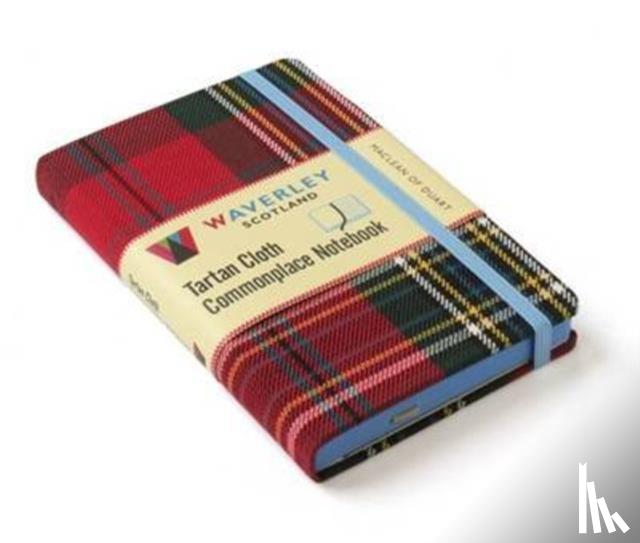  - Waverley (M): Maclean of Duart Tartan Cloth Commonplace Pocket Notebook