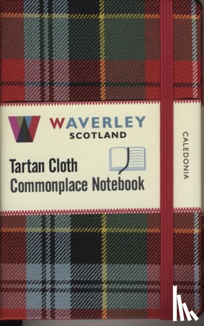 Books, Waverly - Caledonia: Waverley Genuine Tartan Cloth Commonplace Notebook (9cm x 14cm)