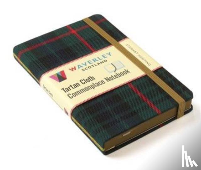 Waverley Scotland - Waverley (M): Stewart Hunting Tartan Cloth Commonplace Notebook