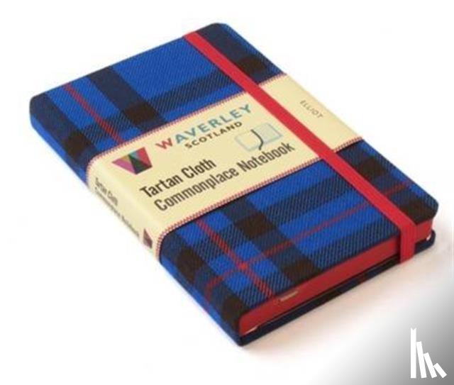 Waverley Scotland - Waverley (M): Elliot Tartan Cloth Commonplace Notebook