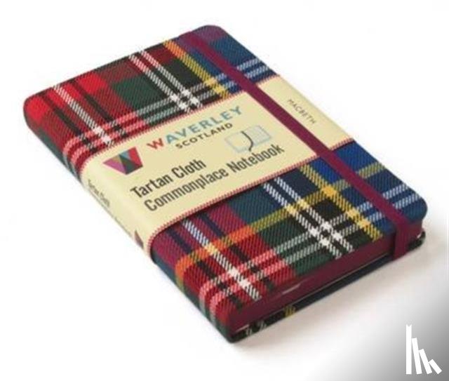 Waverley Scotland - Waverley (M): Macbeth Tartan Cloth Commonplace Notebook