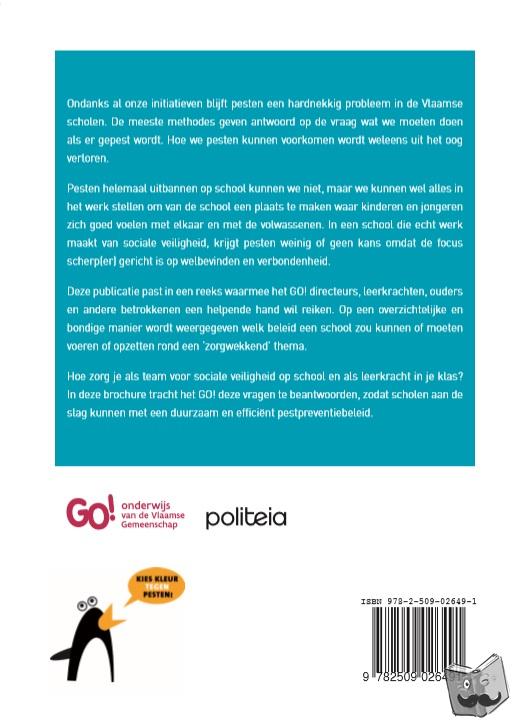 Pedagogische Begeleidingsdienst Basisond - Omgaan met pesten op school