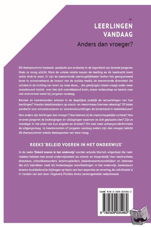 Steensels, Willy, Man, Luc De - Leerlingen vandaag