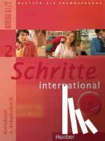 Niebisch, Daniela, Penning-Hiemstra, Sylvette, Specht, Franz, Bovermann, Monika - Schritte international 2. Kursbuch + Arbeitsbuch mit Audio-CD zum Arbeitsbuch und interaktiven Übungen