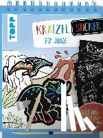  - Kratzel-Stickerbuch für Jungs