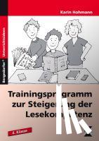 Hohmann, Karin - Trainingsprogramm Lesekompetenz - 4. Klasse