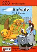 Widmann, Gerhard - Inhaltsangabe. Aufsatz 7.-9. Klasse
