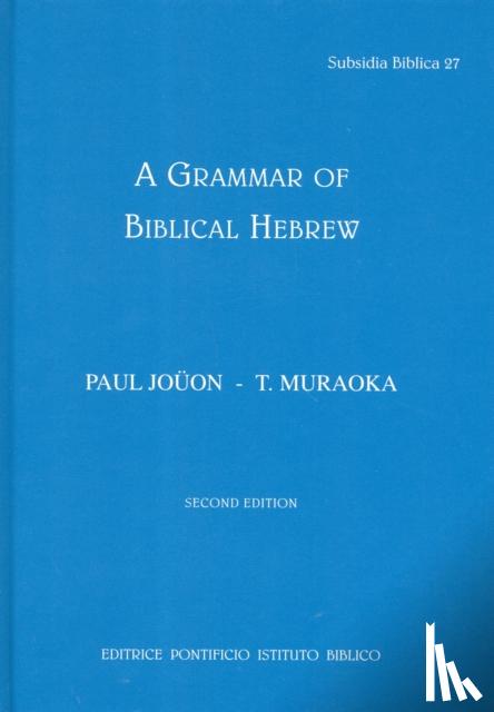 Muraoka, T. - A Grammar of Biblical Hebrew