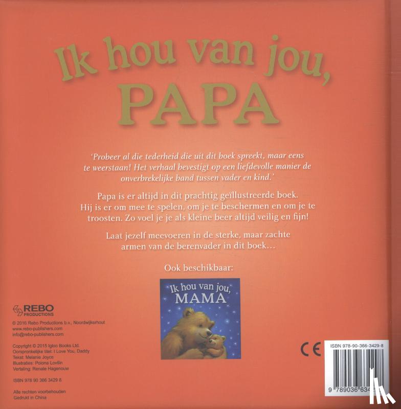 Joyce, Melanie - Ik hou van jou, papa