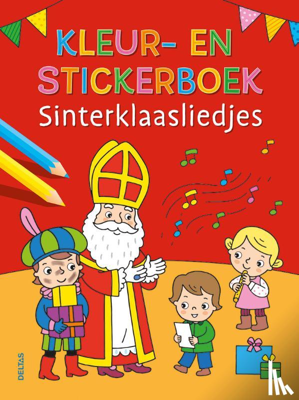  - Kleur- en stickerboek Sinterklaasliedjes