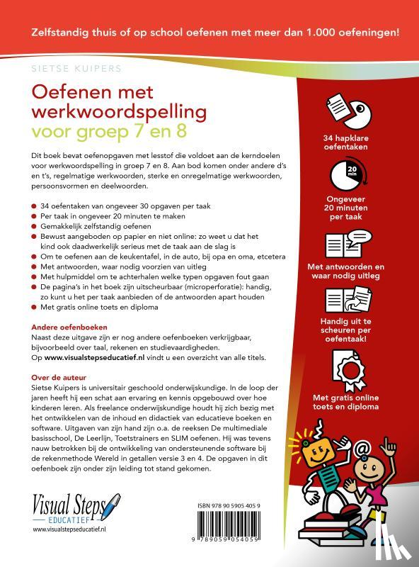 Kuipers, Sietse - Oefenen met werkwoordspelling voor groep 7 en 8