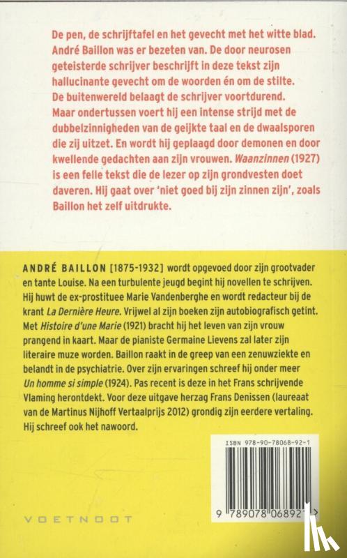 Baillon, André - Waanzinnen