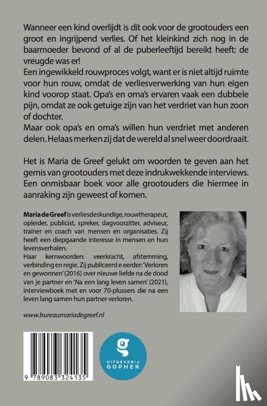 Greef, Maria de - Het regent in mijn toekomst