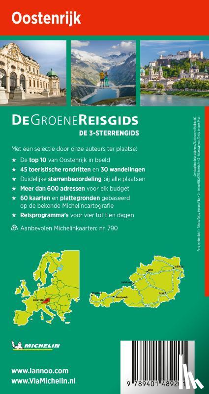 Michelin Editions - De Groene Reisgids - Oostenrijk