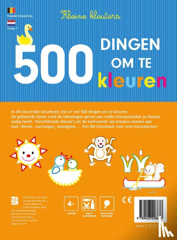  - 500 dingen om te kleuren