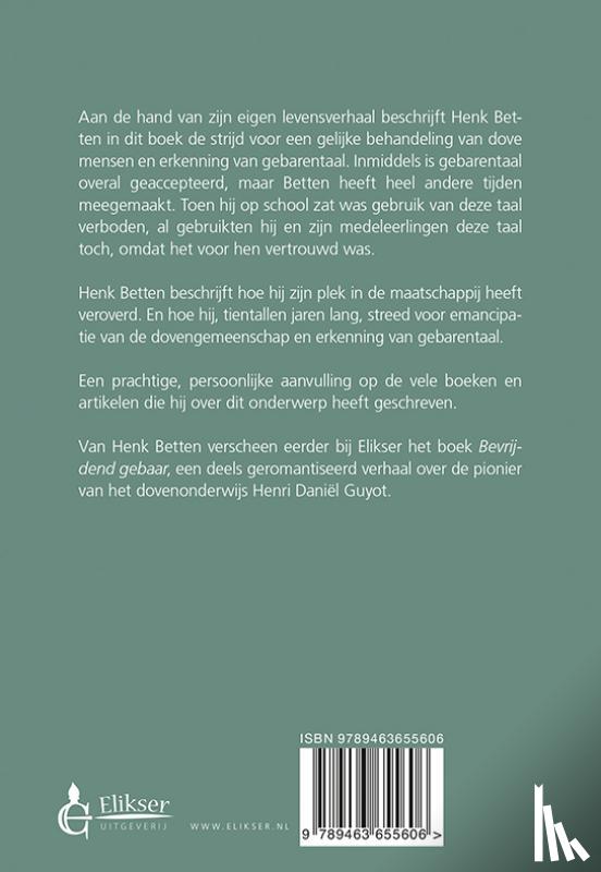 Betten, Henk - Van taboe naar erkenning