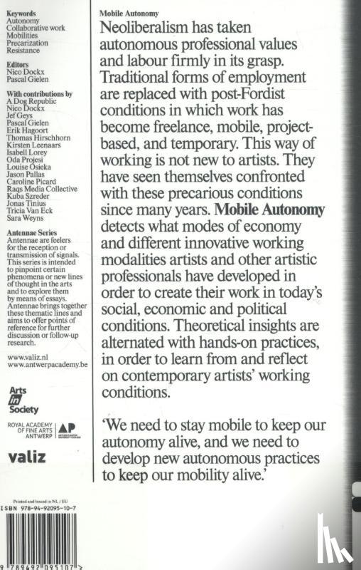  - Mobile Autonomy